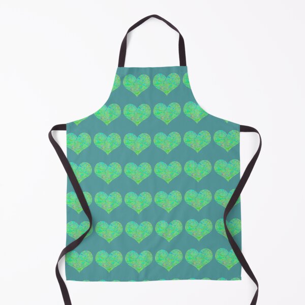 Item preview, Waterworks Pattern Heart Shape designed and sold by AMSonArt.