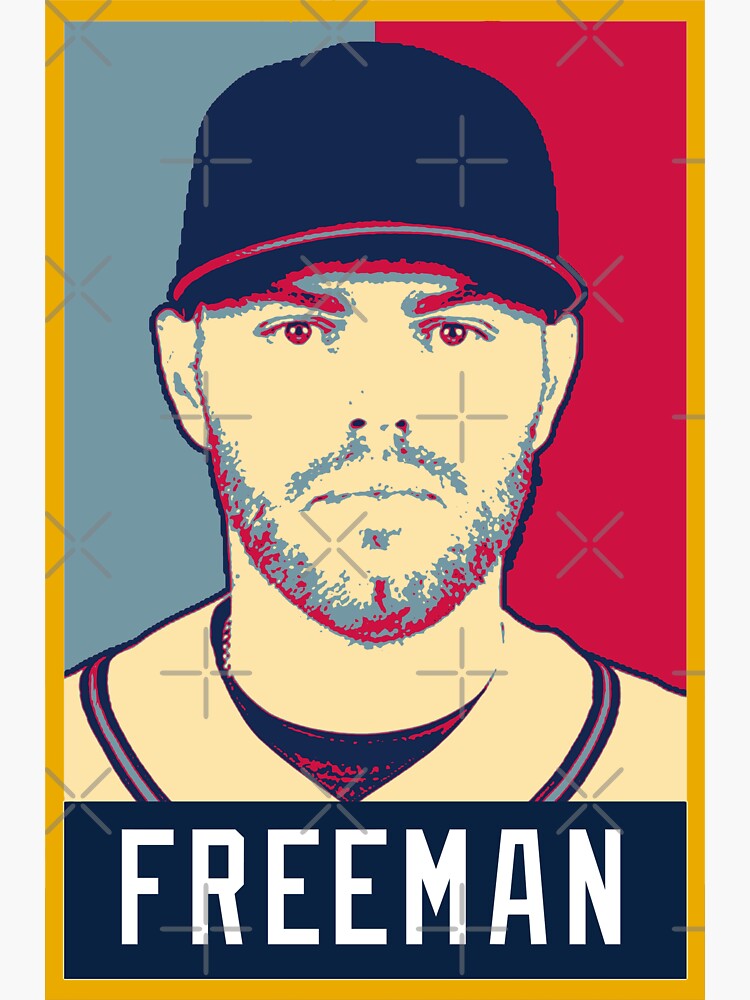 "Freddie Freeman Artwork" Sticker for Sale by oliverkunovski | Redbubble