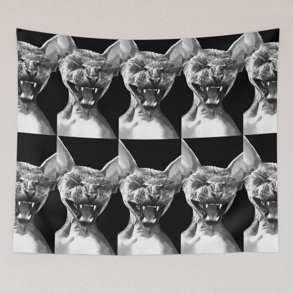 Item preview, Laughing Sphynx Cat - Hairless Cat designed and sold by SMilllar.