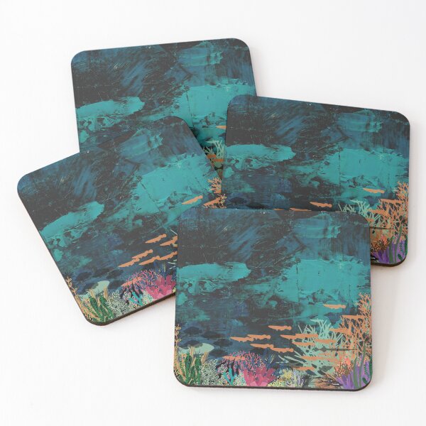 Item preview, Underwater Reef || Sea Life with Colorful Coral Reef and Fishes designed and sold by Aishwarya  Singh.