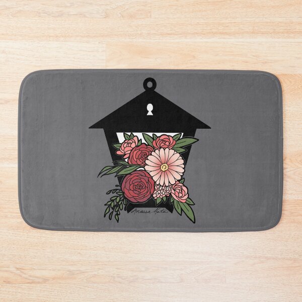 Item preview, Floral Lantern Red designed and sold by kilobyte.