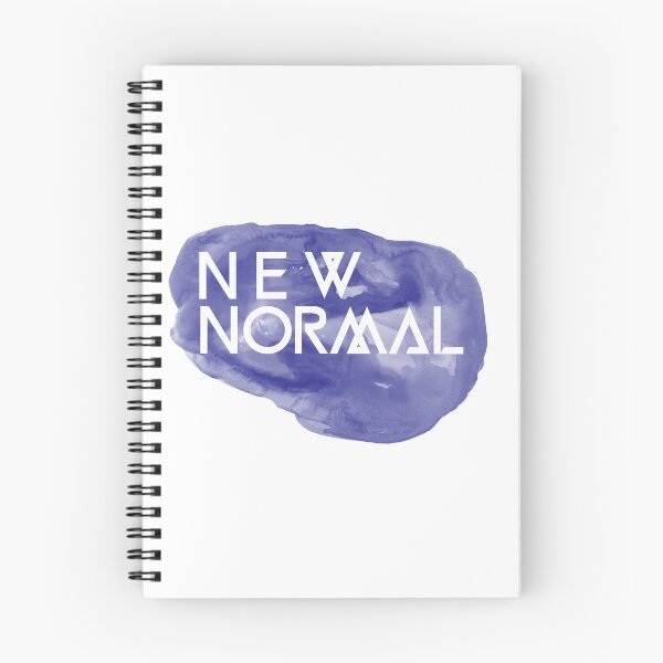 Item preview, Not everything new is actually "Normal" - Blue Splotch designed and sold by Joe-s.