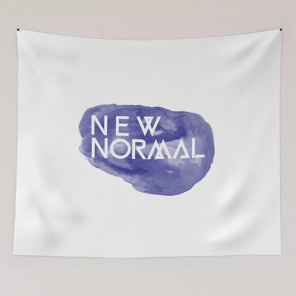 Item preview, Not everything new is actually "Normal" - Blue Splotch designed and sold by Joe-s.