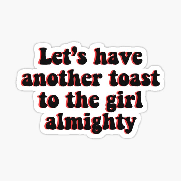 Girl Almighty Sticker for Sale by RafaTakami