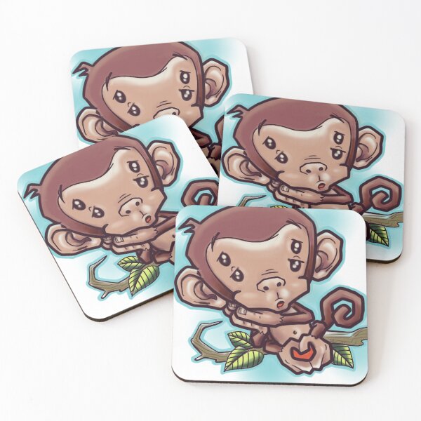 Item preview, Four-Eyed Monkey designed and sold by MetroInk.