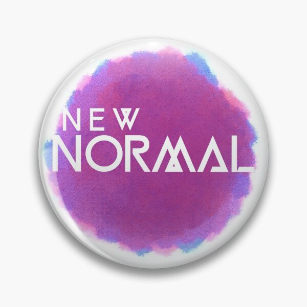 Item preview, Not everything new is actually "Normal" - Red and Blue Splotch designed and sold by Joe-s.
