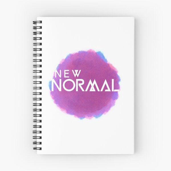 Item preview, Not everything new is actually "Normal" - Red and Blue Splotch designed and sold by Joe-s.