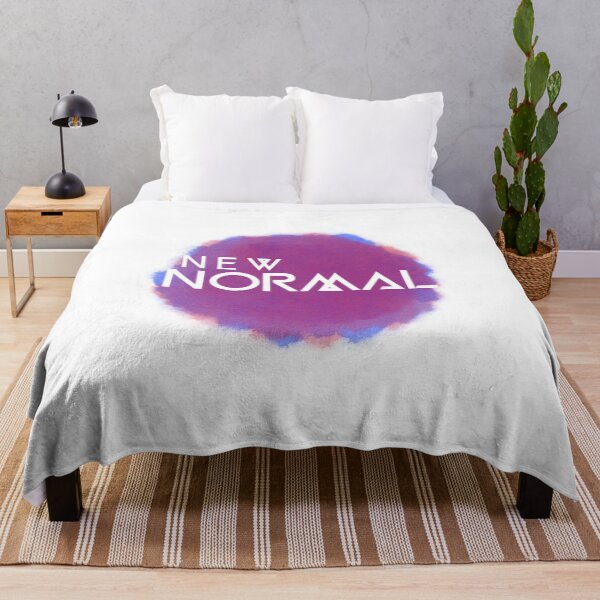 Item preview, Not everything new is actually "Normal" - Red and Blue Splotch designed and sold by Joe-s.