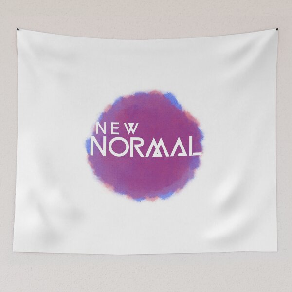 Item preview, Not everything new is actually "Normal" - Red and Blue Splotch designed and sold by Joe-s.