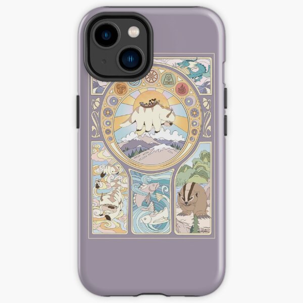Team Avatar and Original Benders, Art Nouveau iPhone Tough Case