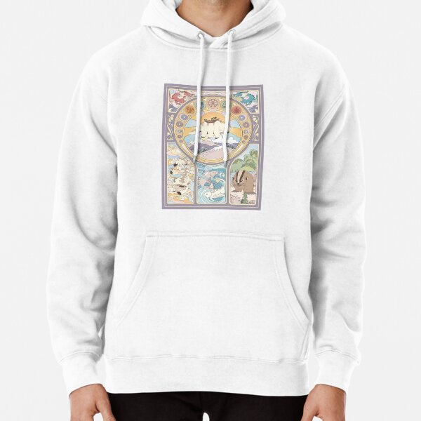 Team Avatar und Original Benders, Jugendstil Hoodie