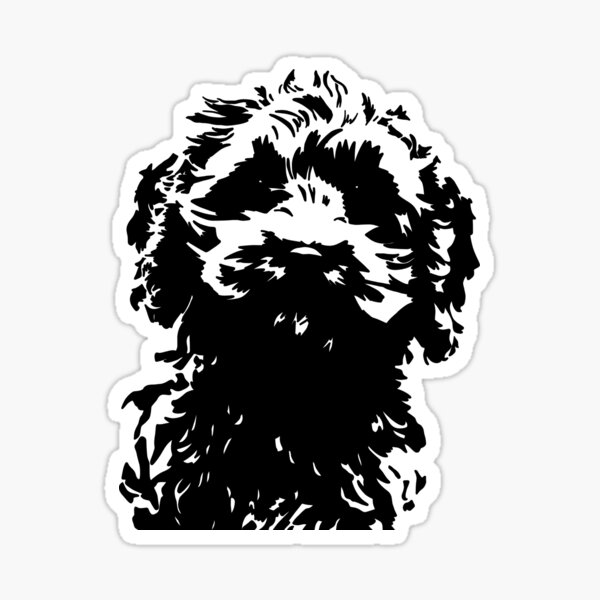 Item preview, Cockapoo Minimalist Dog designed and sold by Whoofster.