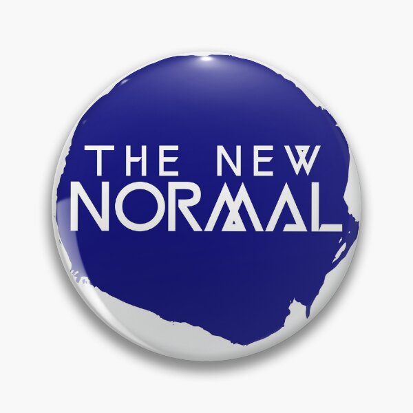 Item preview, Not everything new is actually "Normal" - Solid Blue Splotch designed and sold by Joe-s.