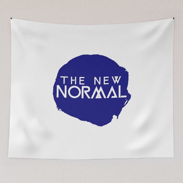 Item preview, Not everything new is actually "Normal" - Solid Blue Splotch designed and sold by Joe-s.