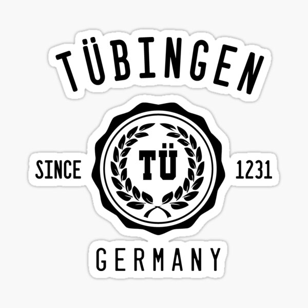 Tübingen Neckar college style Sticker