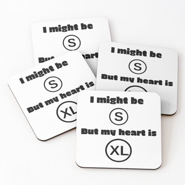 Item preview, I might be small, but my heart is extra large designed and sold by To-the-T.