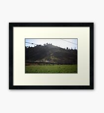 Barbed Wire Sky Framed Print