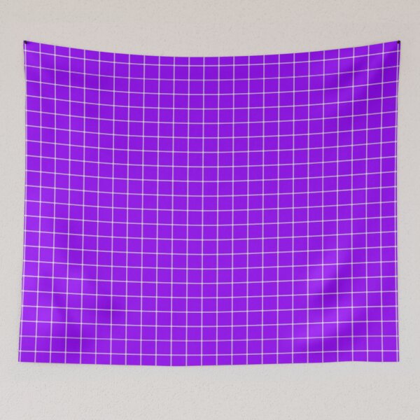 Item preview, Simple Vaporwave Purple Square Pattern Design designed and sold by OFFICIAL-CANDY.