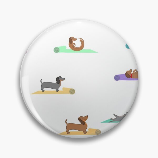 Item preview, Dachshund Yoga designed and sold by Peyton Crest.