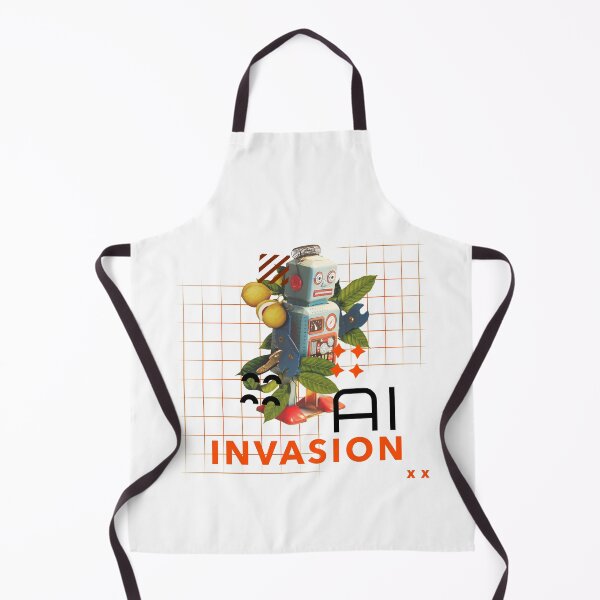 Item preview, AI Robot Invasion designed and sold by SobaWaveStudio.