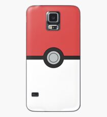 Pokemon Pokeball Minimal Design Poster Hülle & Klebefolie für Samsung Galaxy