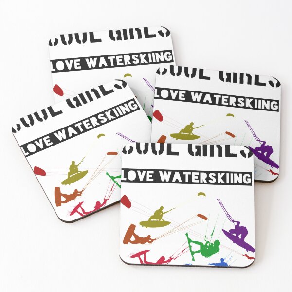 Item preview, Cool Girls Love waterskiing designed and sold by Essakhi12.