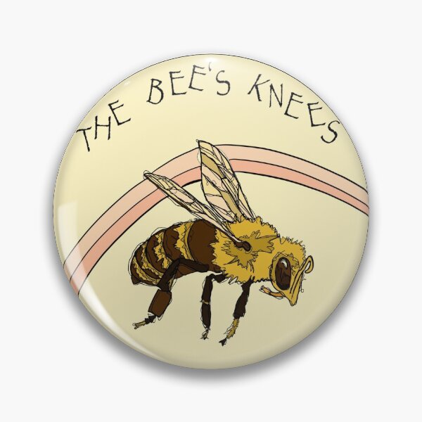 Item preview, The Bee's Knees Sticker designed and sold by elliebellys.