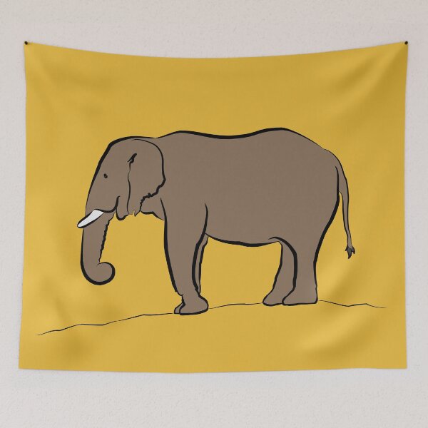 Item preview, Namibian Desert Elephant designed and sold by fuzzytapir.