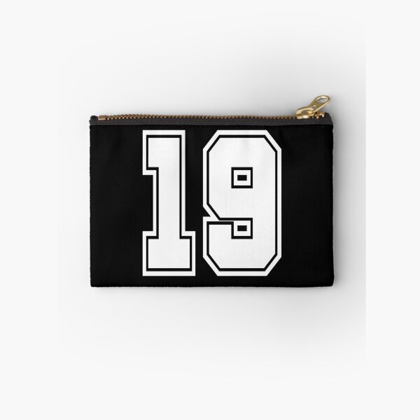 Item preview, 19 shirt number college style football soccer designed and sold by GeogDesigns.