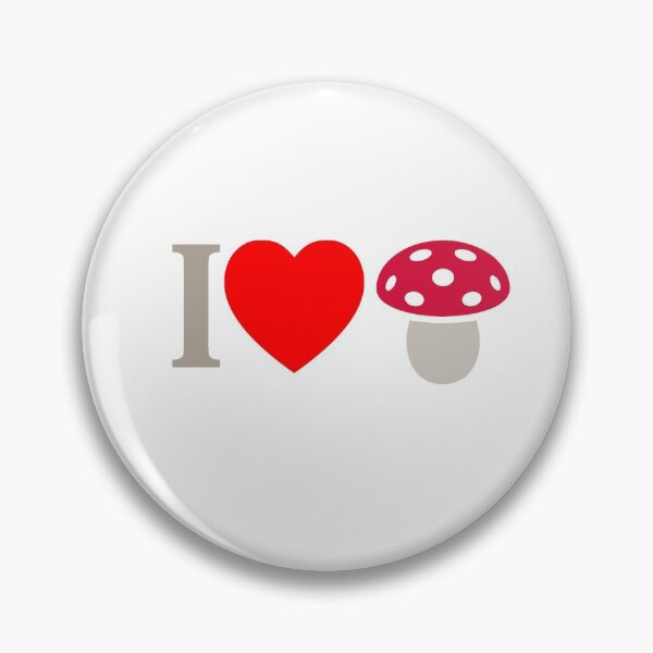 Item preview, I love mushroom amanita muscaria   dark theme designed and sold by Abile84.