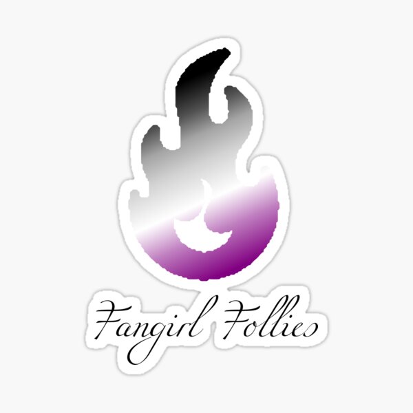 Fangirl Follies - Ace Sticker
