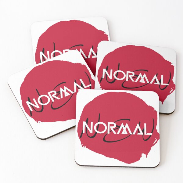 Item preview, No todo lo nuevo es realmente "normal": mancha roja sólida designed and sold by Joe-s.
