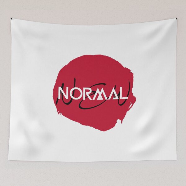 Item preview, No todo lo nuevo es realmente "normal": mancha roja sólida designed and sold by Joe-s.