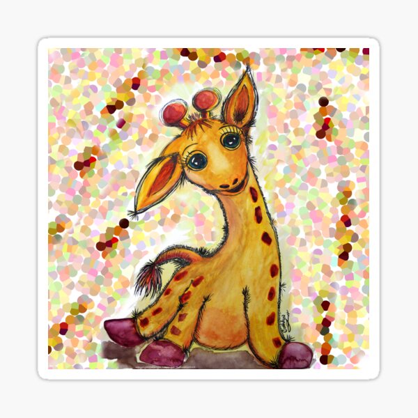 Item preview, Baby Giraffe Timmy designed and sold by HappigalArt.