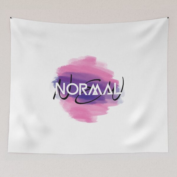 Item preview, Not everything new is actually "Normal" - Pink and purple  designed and sold by Joe-s.