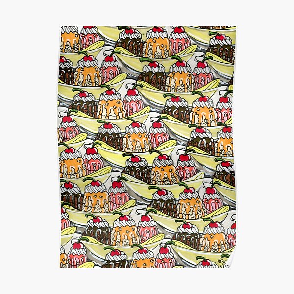 Bottomless Banana Split Poster
