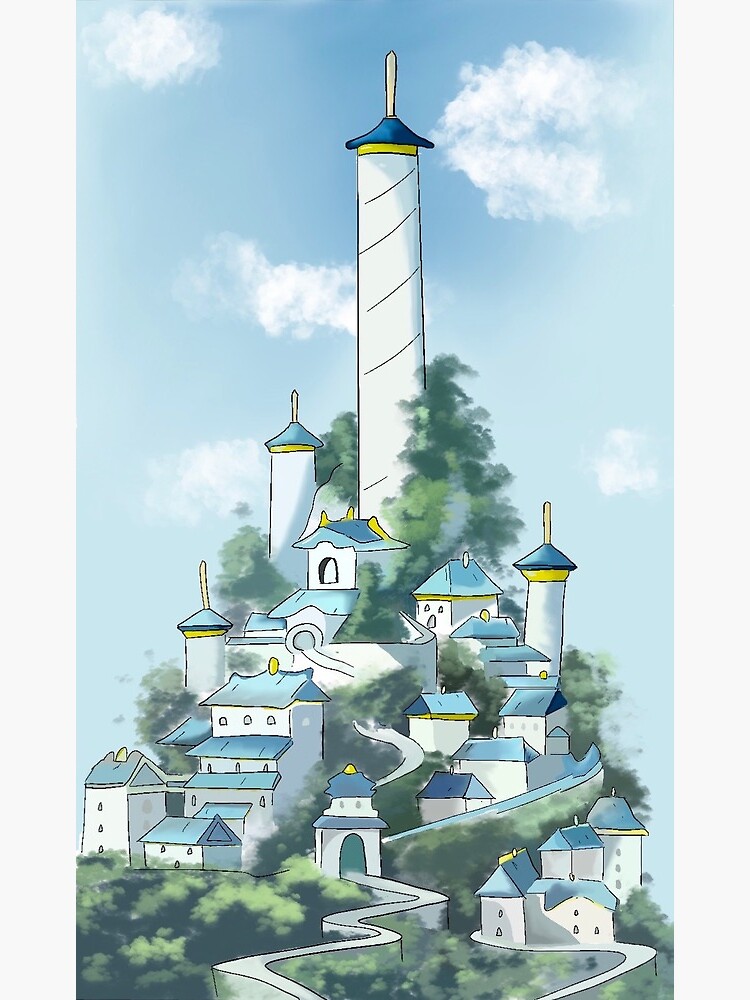 Southern Air Temple Avatar The Last Airbender Postcard By Dayje Redbubble - roblox avatar the last airbender air temple