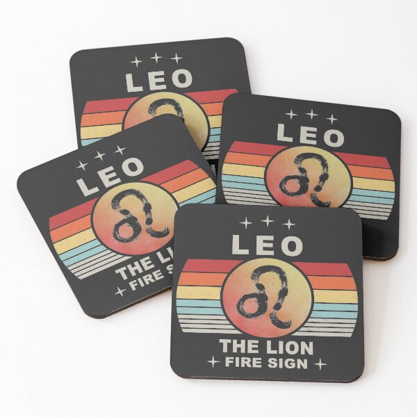 Item preview, Leo Fire Sign Astrology Zodiac Retro Vintage Element designed and sold by RynTheArtist.