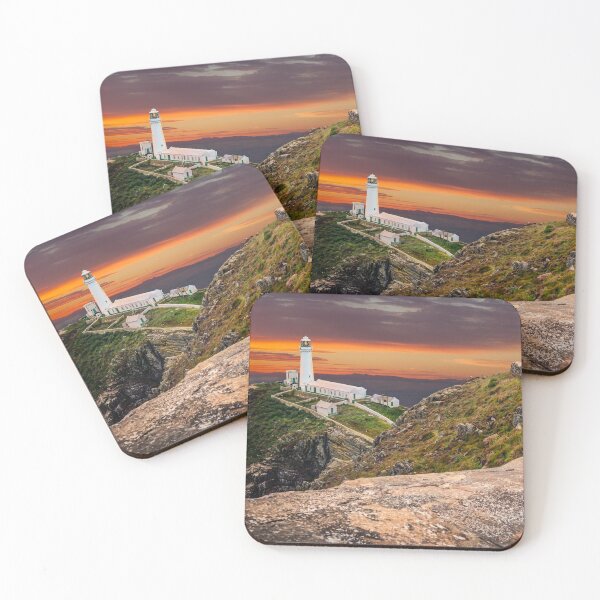 Item preview, South Stack Lighthouse Sunset designed and sold by AJEvans.