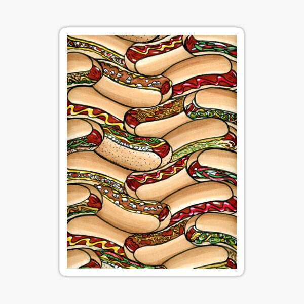 Weenies, Franks, and Dogs Sticker