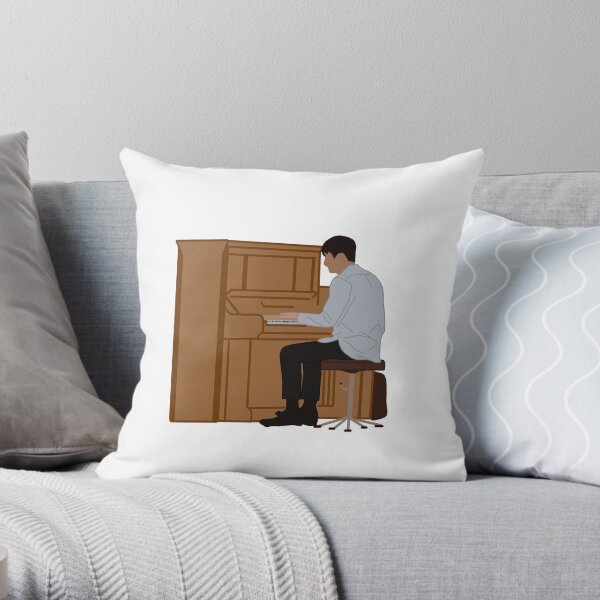 Crash Landing on You Switzerland Piano Scene Throw Pillow