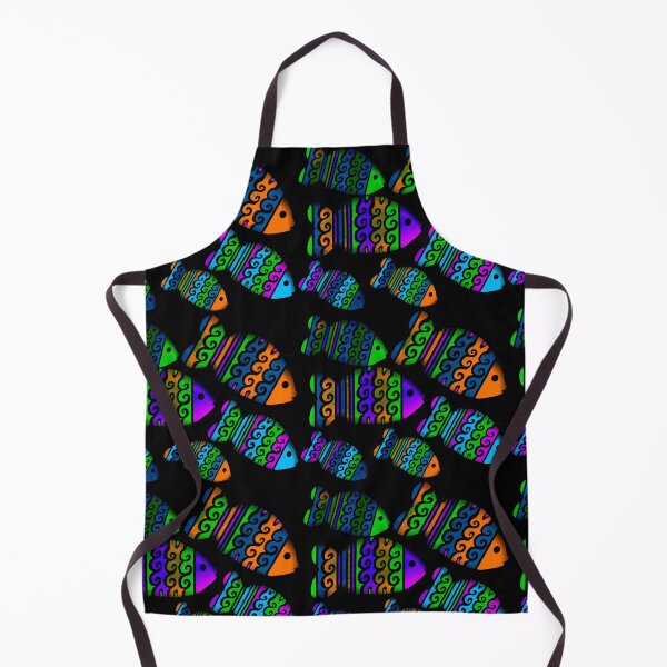 Item preview, Multi Coloured Patterned Fish Family designed and sold by AkwildeNature.