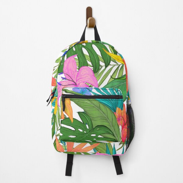 Item preview, colorful flowers and leaves abstract background designed and sold by bestoffers.