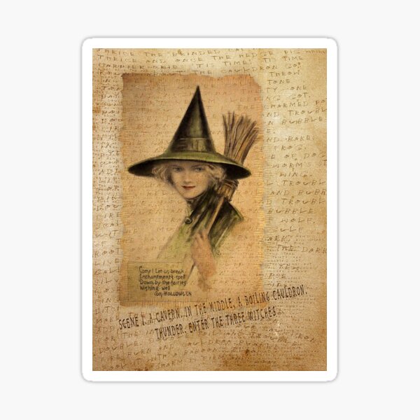 Charming Witch Sticker
