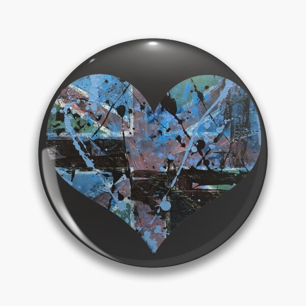 Item preview, Brexit Flag Modern Heart Shape designed and sold by AMSonArt.