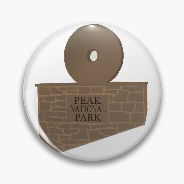 Item preview, Peak District National Park Millstone Sticker designed and sold by WildernessIdeas.