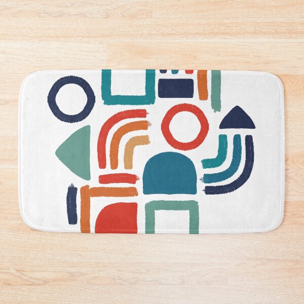 Item preview, Rainbow Solid Shapes designed and sold by Carolina Diaz.