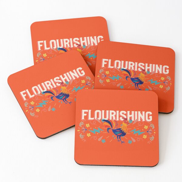 Item preview, Flourishing designed and sold by positivemessage.