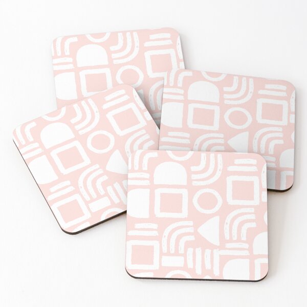 Item preview, Blush Minimal Solid Geometry designed and sold by Carolina Diaz.