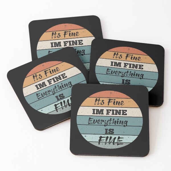 Item preview, Its fine im fine everything is fine designed and sold by AdelDa19.